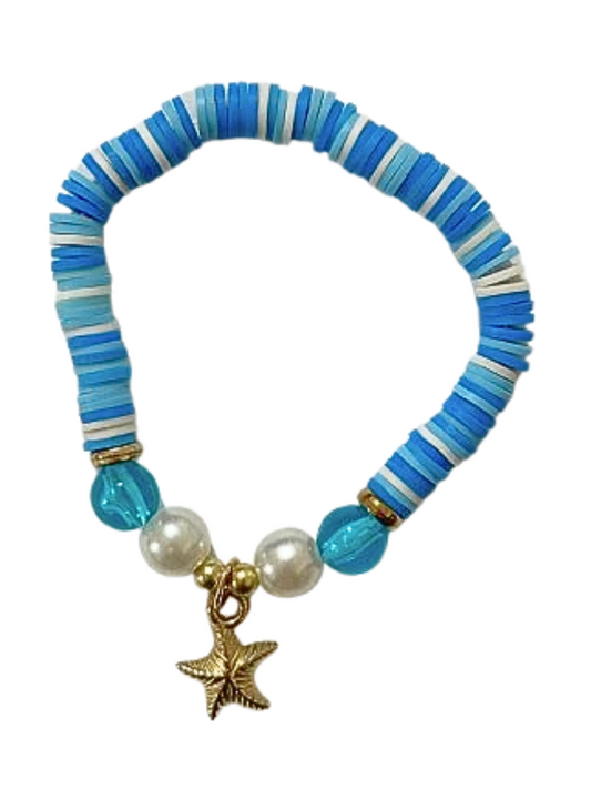 Blue Sea Star Bracelet