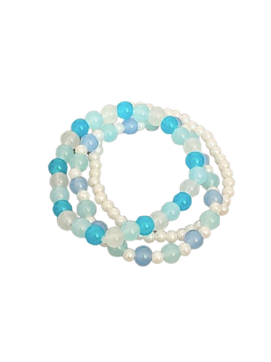 Coastal Granddaughter Bracelet Stack